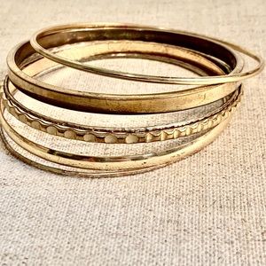 Vintage 1970’s Bangle Bracelet Set